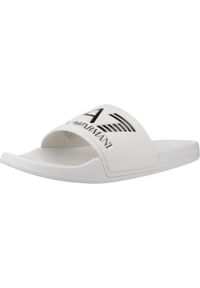 Sandały EA7 SCARPE BEACHWEAR Biały. Kolor: biały. Materiał: tkanina, syntetyk #1