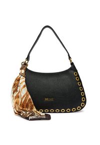 Just Cavalli Torebka 80RA4BF6 ZSB81 Czarny. Kolor: czarny. Materiał: skórzane #6