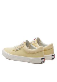 Tommy Jeans Tenisówki Tjw Vulc Skate Derby EN0EN02494 Żółty. Kolor: żółty. Materiał: materiał