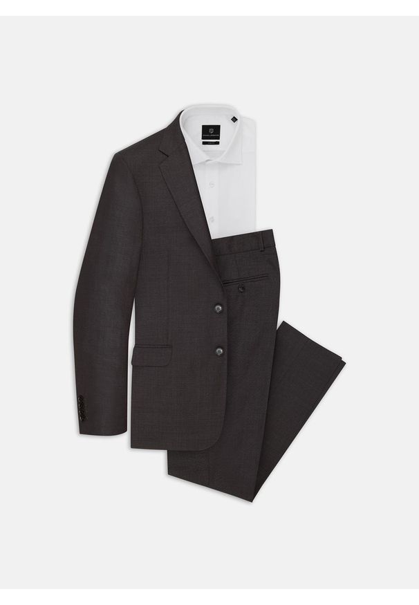 Pako Lorente - PAKO LORENTE – Spodnie męskie garniturowe MARCELO PLM-6G-233-A. Materiał: wełna, tkanina
