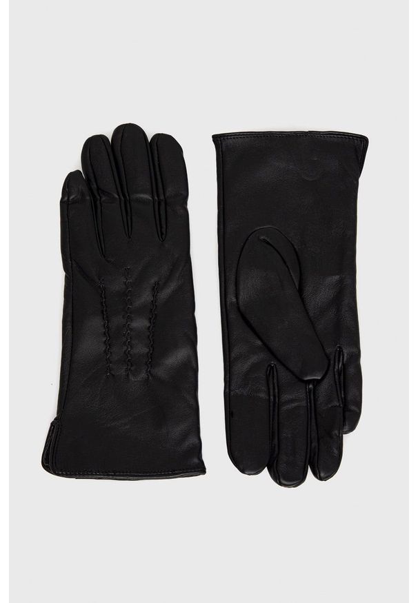 Answear Lab Rękawiczki damskie kolor czarny. Kolor: czarny. Styl: wakacyjny