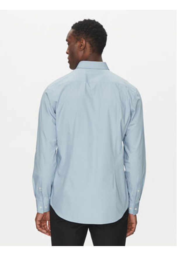 Hugo - HUGO Koszula Koey 50539766 Błękitny Slim Fit. Kolor: niebieski. Materiał: bawełna
