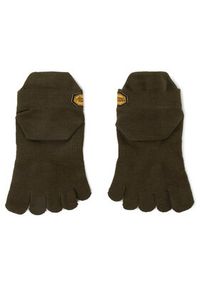 Vibram Fivefingers Skarpety krótkie Athletic No Show S18N01 Zielony. Kolor: zielony. Materiał: materiał #3