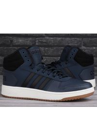 Buty męskie sportowe Adidas HOOPS 2.0 MID. Kolor: niebieski