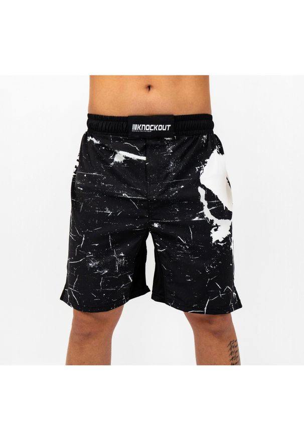 KNOCKOUT - Szorty MMA Knockout Pupishe 2.0. Kolor: czarny