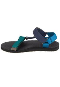 Buty do chodzenia męskie Teva Original Universal. Zapięcie: rzepy. Kolor: wielokolorowy, niebieski. Materiał: guma, materiał, tkanina, syntetyk. Sport: turystyka piesza