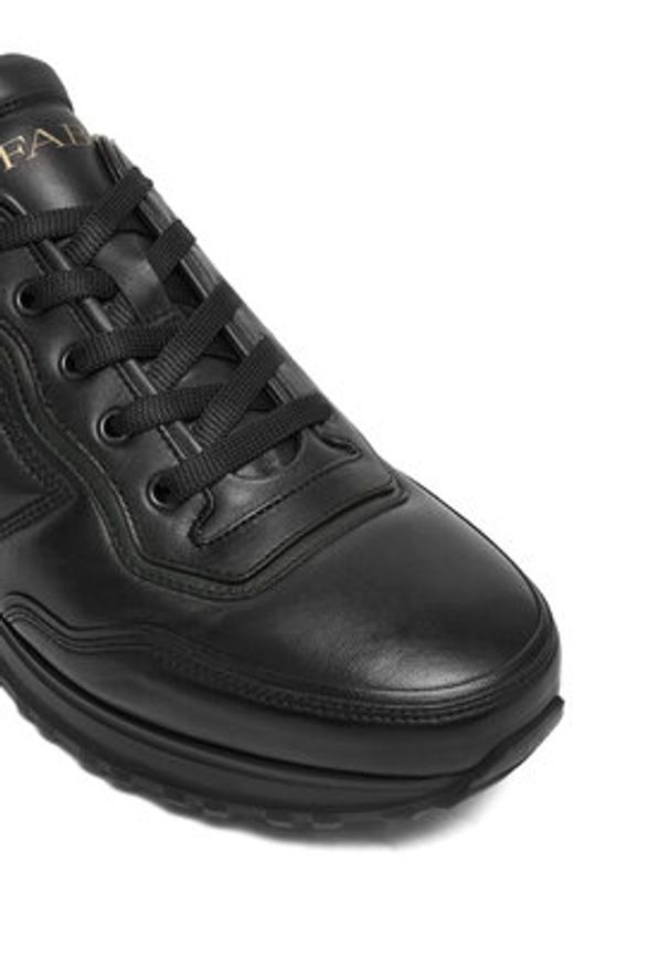 Fabi Sneakersy FU1240 Czarny. Kolor: czarny. Materiał: skóra