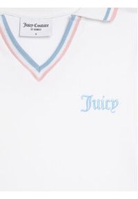 Juicy Couture Polo JCWCT225355 Biały Regular Fit. Typ kołnierza: polo. Kolor: biały #3