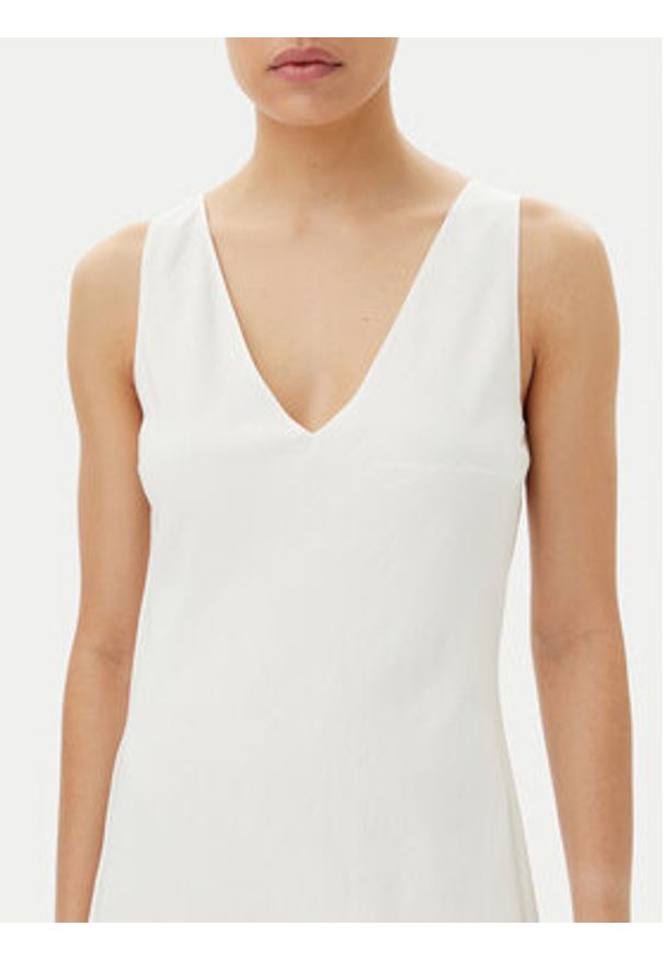 Calvin Klein Sukienka letnia K20K208355 Biały Regular Fit. Kolor: biały. Materiał: wiskoza. Sezon: lato