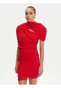 JACQUEMUS Sukienka koktajlowa 24H251DR130-1555 Czerwony Regular Fit. Kolor: czerwony. Materiał: syntetyk. Styl: wizytowy #1