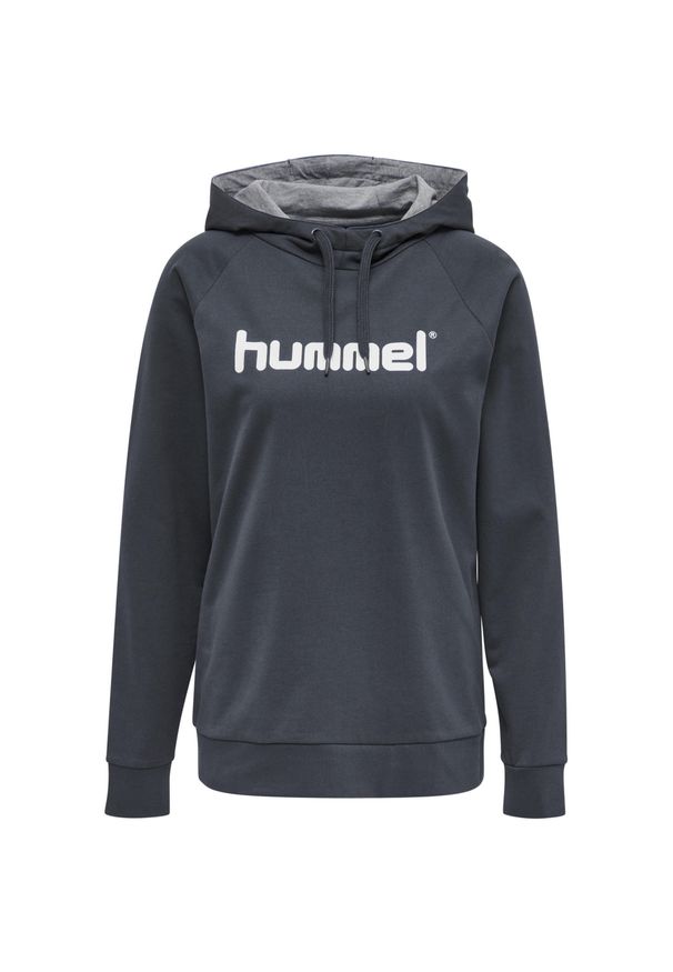 Damska bluza z kapturem Hummel Hmlgo Logo. Typ kołnierza: kaptur. Kolor: czarny, szary, brązowy, wielokolorowy. Materiał: polar. Sport: piłka ręczna