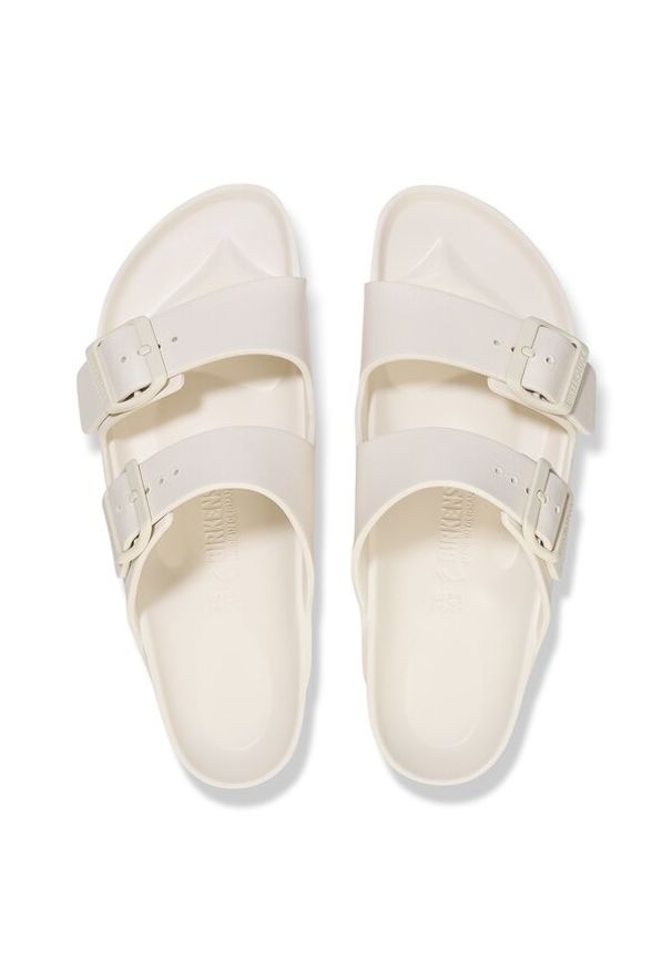 Klapki damskie Birkenstock Arizona Essentials EVA Eggshell. Kolor: kremowy