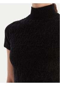 Marciano Guess Sweter 5BGR05 5661Z Czarny Regular Fit. Kolor: czarny. Materiał: syntetyk #4