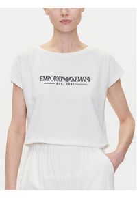 Emporio Armani Underwear Piżama EW000495 AF10881 U1131 Biały Regular Fit. Kolor: biały. Materiał: bawełna