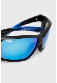 Uvex - Okulary przeciwsłoneczne Sportstyle 225. Kształt: owalne. Kolor: niebieski. Materiał: syntetyk, materiał #3