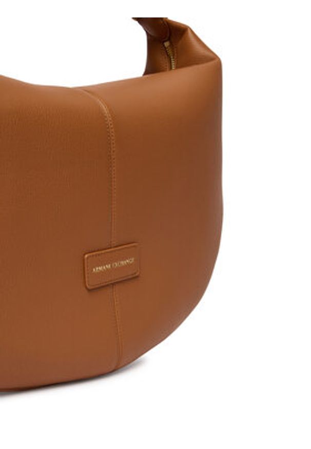 Armani Exchange Torebka XW001573 AF15632 U6119 Brązowy. Kolor: brązowy. Materiał: skórzane