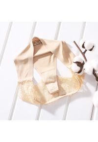 Intica - Stringi bezszwowe z koronkowym wykończeniem Dilek. Kolor: niebieski. Materiał: koronka #4