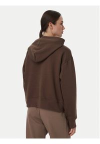 The North Face Bluza Tnf Essential Simple Dome Boxy Os NF0A8HBX Brązowy Regular Fit. Kolor: brązowy. Materiał: bawełna #5