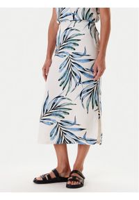 Tatuum Spódnica midi Seno T2509.176 Beżowy Regular Fit. Kolor: beżowy. Materiał: len