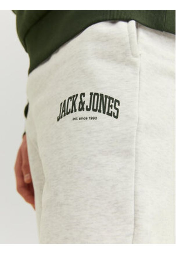 Jack & Jones - Jack&Jones Spodnie dresowe Kane 12236479 Szary Loose Fit. Kolor: szary. Materiał: syntetyk