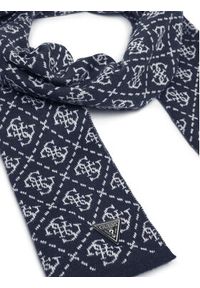 Guess Szalik M5BZ19 Z0442 Granatowy. Kolor: niebieski. Materiał: poliamid, nylon #3