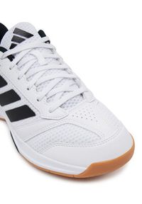 Adidas - adidas Buty halowe Ligra 8 JI1505 Biały. Kolor: biały. Materiał: materiał #4