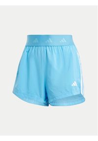 Adidas - adidas Szorty sportowe Hyperglam IT4669 Niebieski Regular Fit. Kolor: niebieski. Materiał: syntetyk #4