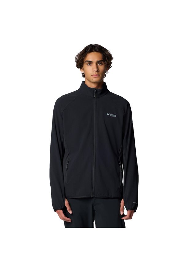 columbia - Polar turystyczny męski Spectre Ridge Tech Fleece FZ II. Kolor: czarny. Materiał: nylon, elastan, poliester. Sport: turystyka piesza