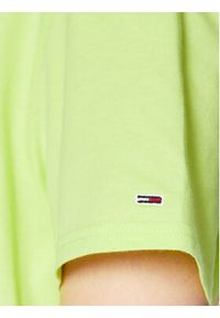 Tommy Jeans T-Shirt Serif Linear DW0DW15049 Zielony Regular Fit. Kolor: zielony. Materiał: bawełna #3