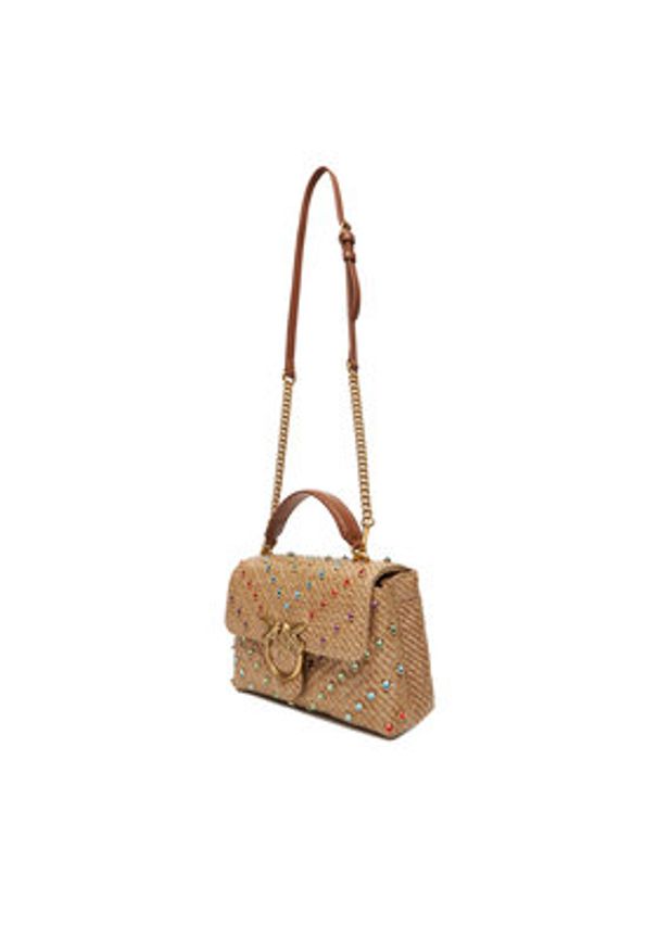 Pinko - PINKO Torebka Love Lady Puff Mini Cl PE 25 PLTT 100044 A2CG Beżowy. Kolor: beżowy