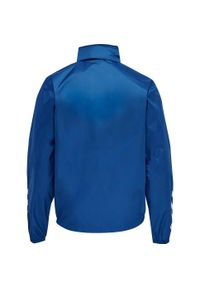 Kurtka ortalionowa piłkarska dla dorosłych Hummel Core XK Spray Jacket. Kolor: niebieski. Sport: piłka nożna #2
