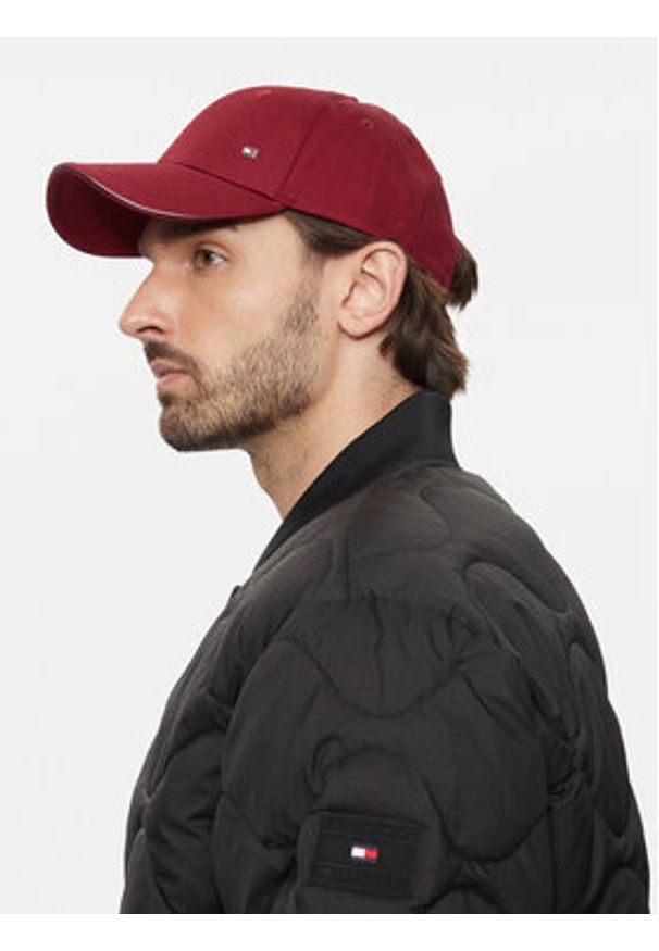 TOMMY HILFIGER - Tommy Hilfiger Kurtka bomber MW0MW37341 Czarny Regular Fit. Kolor: czarny. Materiał: syntetyk