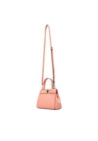 TOMMY HILFIGER - Tommy Hilfiger Torebka Th Modern Mini Satchel AW0AW18726 Różowy jasny. Kolor: różowy. Materiał: skórzane #2