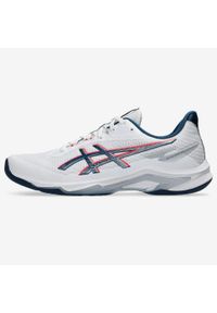 Asics - Chaussure de handball - ASICS Netburner Ballistic FF 4 blanc et bleu. Sport: piłka ręczna