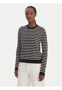 Tommy Jeans Sweter Essential DW0DW20159 Czarny Regular Fit. Kolor: czarny. Materiał: bawełna #1