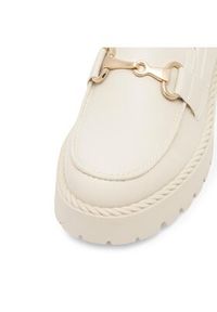 DeeZee Loafersy GIA H3302D-3 Écru. Materiał: skóra