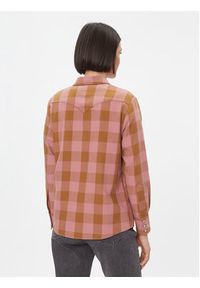 Lee Koszula jeansowa 112341283 Różowy Regular Fit. Kolor: różowy. Materiał: bawełna