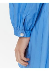 Custommade Sukienka koktajlowa Joulie 999369477 Niebieski Regular Fit. Kolor: niebieski. Materiał: bawełna. Styl: wizytowy #6