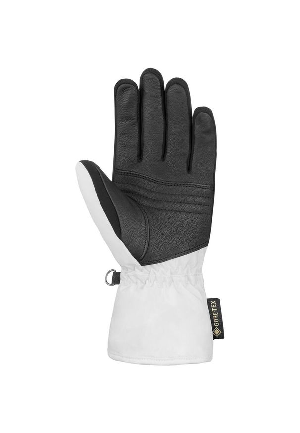 Reusch - Rękawice damskie REUSCH Alison GORE-TEX. Kolor: czarny, biały, wielokolorowy. Technologia: Gore-Tex. Sezon: zima. Sport: narciarstwo