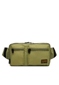 G-Star RAW - Saszetka nerka G-Star Raw. Kolor: zielony