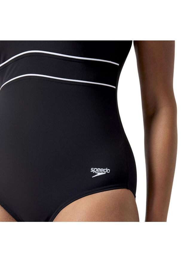 Strój kąpielowy jednoczęściowy damski Speedo Eclipse. Kolor: biały, wielokolorowy, czarny