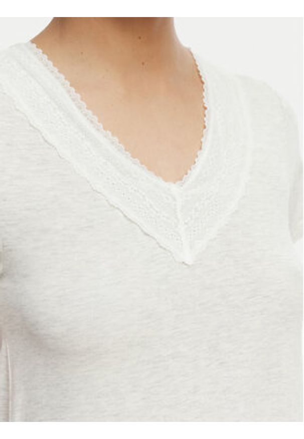 YSABEL MORA - Ysabel Mora Piżama 10823 Szary jasny Regular Fit. Kolor: szary. Materiał: wiskoza