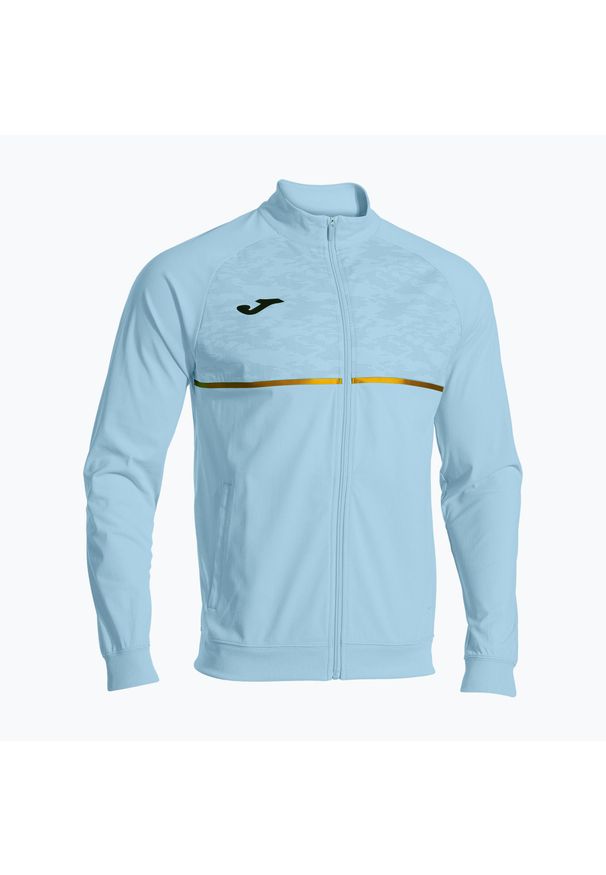 Bluza do biegania męska Joma Record III Full Zip. Kolor: niebieski
