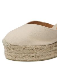 Castañer Espadryle Chiarita/8ED/001 020983-203 Beżowy. Kolor: beżowy. Materiał: materiał