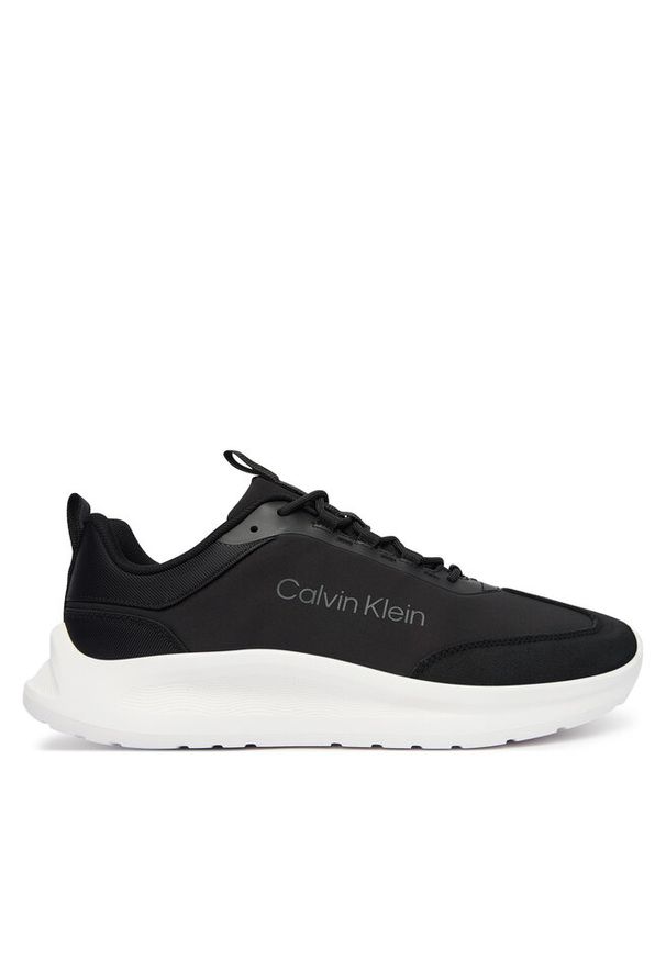 Sneakersy Calvin Klein. Kolor: czarny