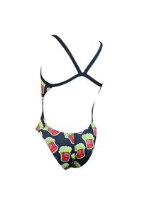 TURBO - Turbo Damski Kostium Kąpielowy Fries – Żółty, Rozmiar 38. Kolor: żółty. Wzór: nadruk #1