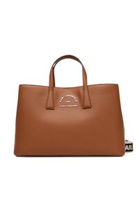 Karl Lagerfeld - KARL LAGERFELD Torebka A3W30315 Brązowy. Kolor: brązowy. Materiał: skórzane