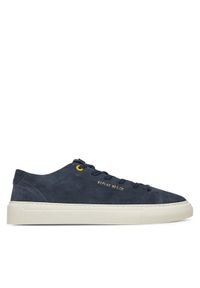 Replay - REPLAY Sneakersy GMZ6U .000.C0001L Granatowy. Kolor: niebieski. Materiał: zamsz, skóra