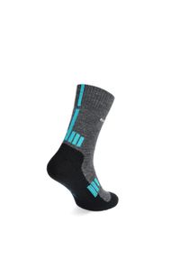 Skarpety trekkingowe damskie Brubeck Trekking Light. Kolor: szary. Sport: turystyka piesza