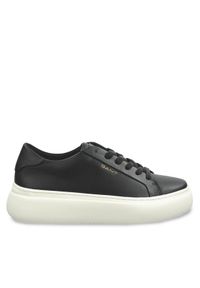 GANT - Gant Sneakersy Jennise Sneaker 28531491 Czarny. Kolor: czarny. Materiał: skóra